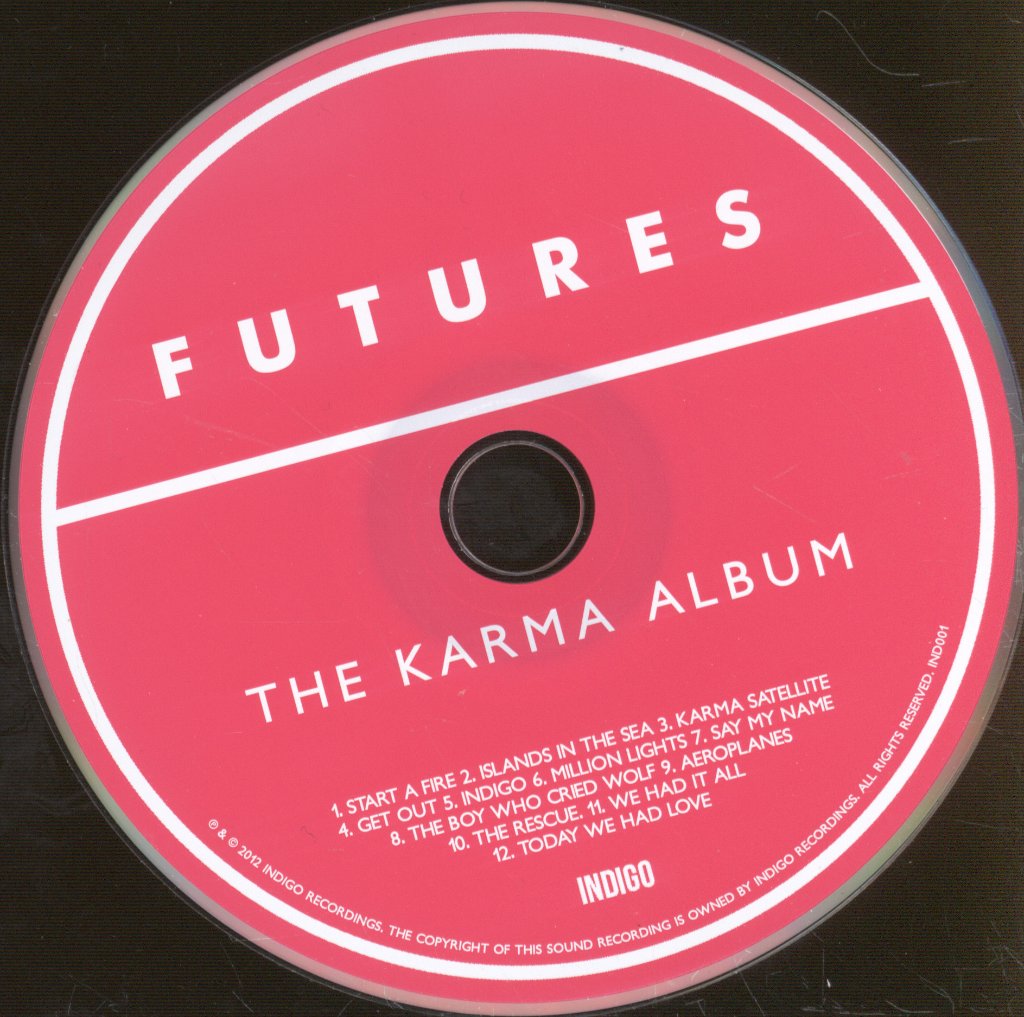 Futures - Karma Album - Cd