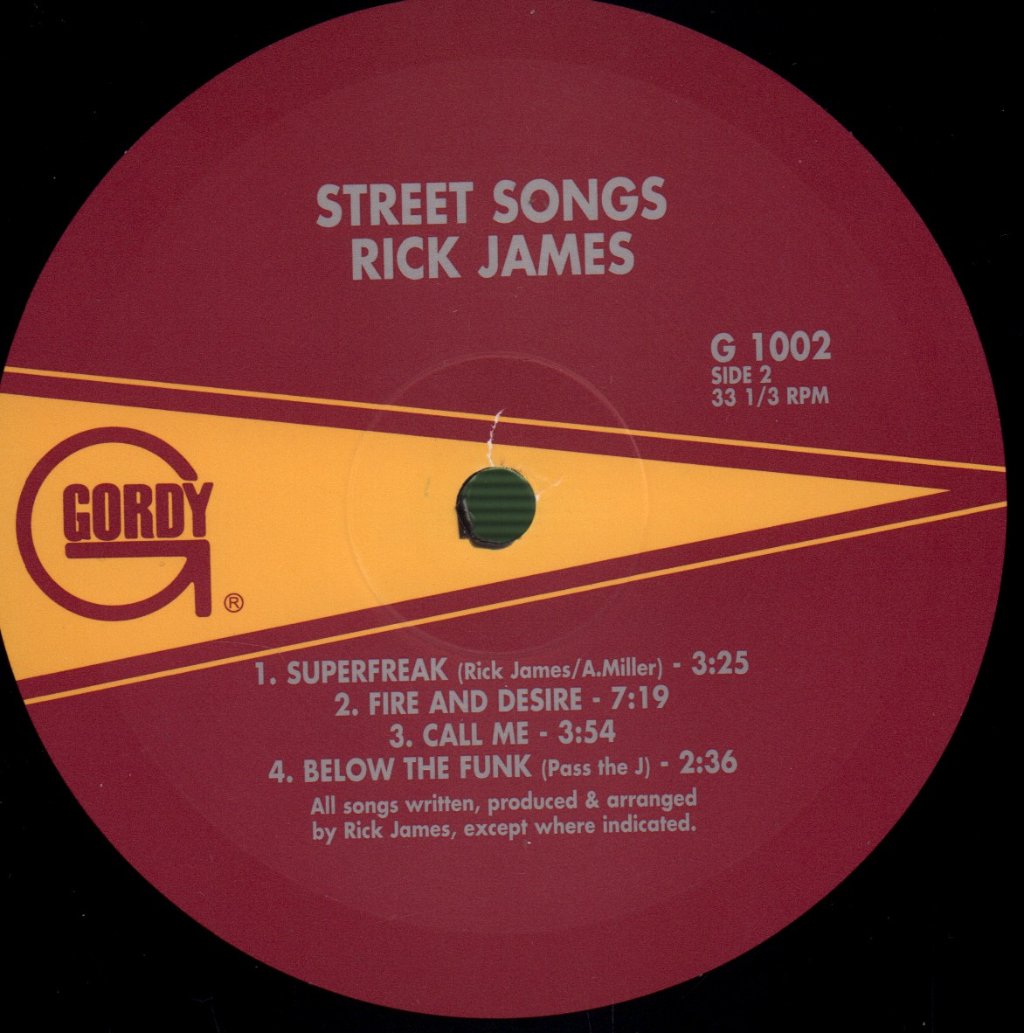 Rick James - Street songs - Lp