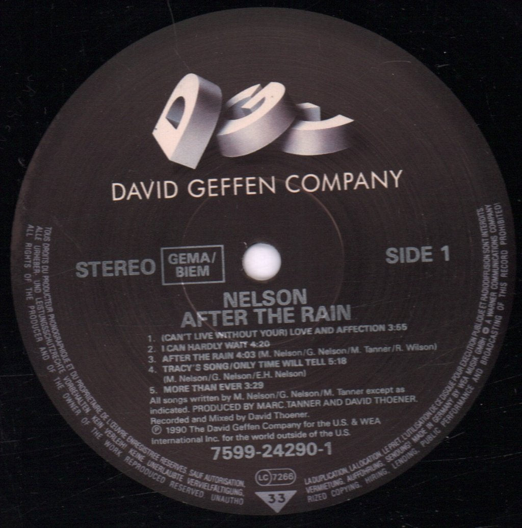 Nelson (Rock) - After The Rain - Lp