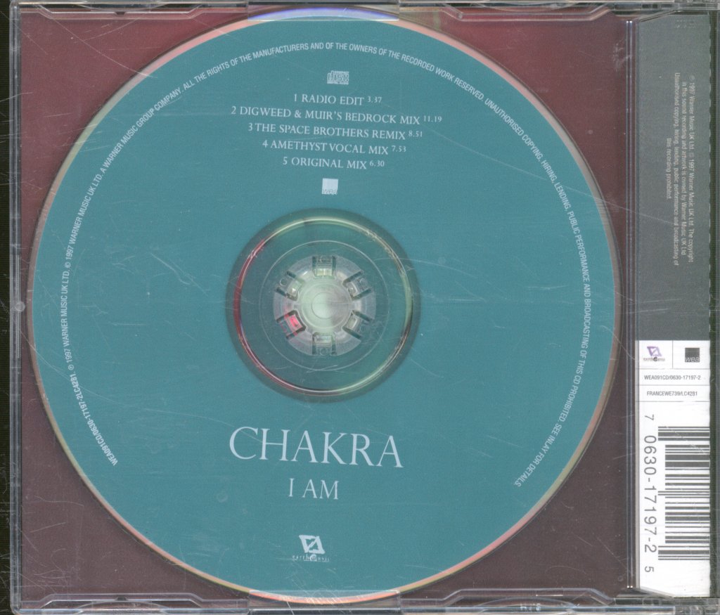 Chakra - I Am - Cd