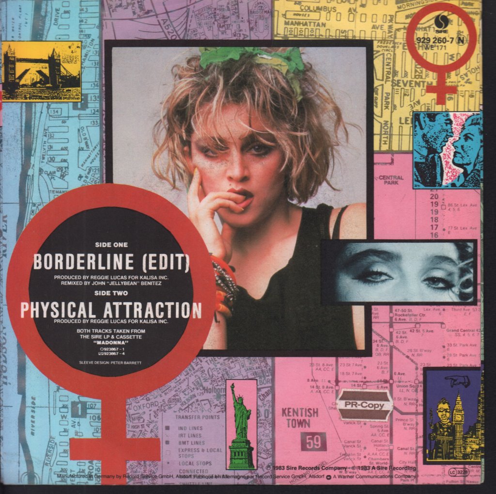 Madonna - Borderline - 7 Inch