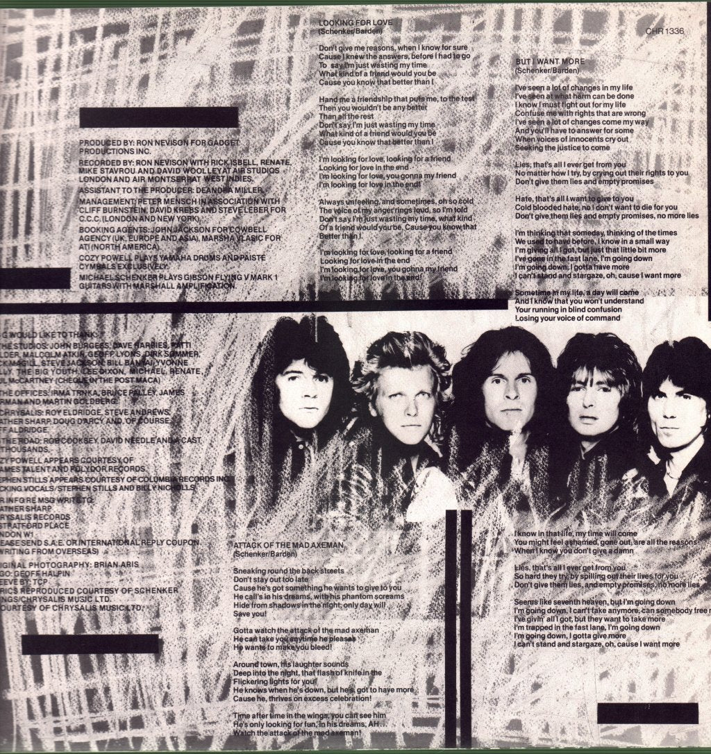 Michael Schenker Group - MSG - Lp