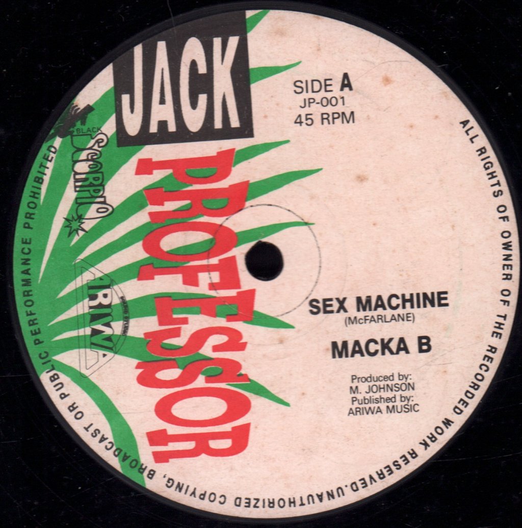 Macka B - Sex Machine - 12 Inch