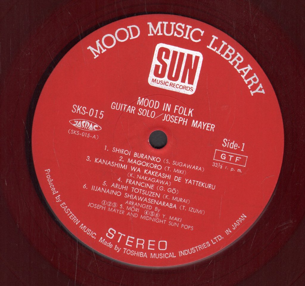 Joseph Mayer and Midnight Sun Pops Orchestra - Mood In Folk - Lp