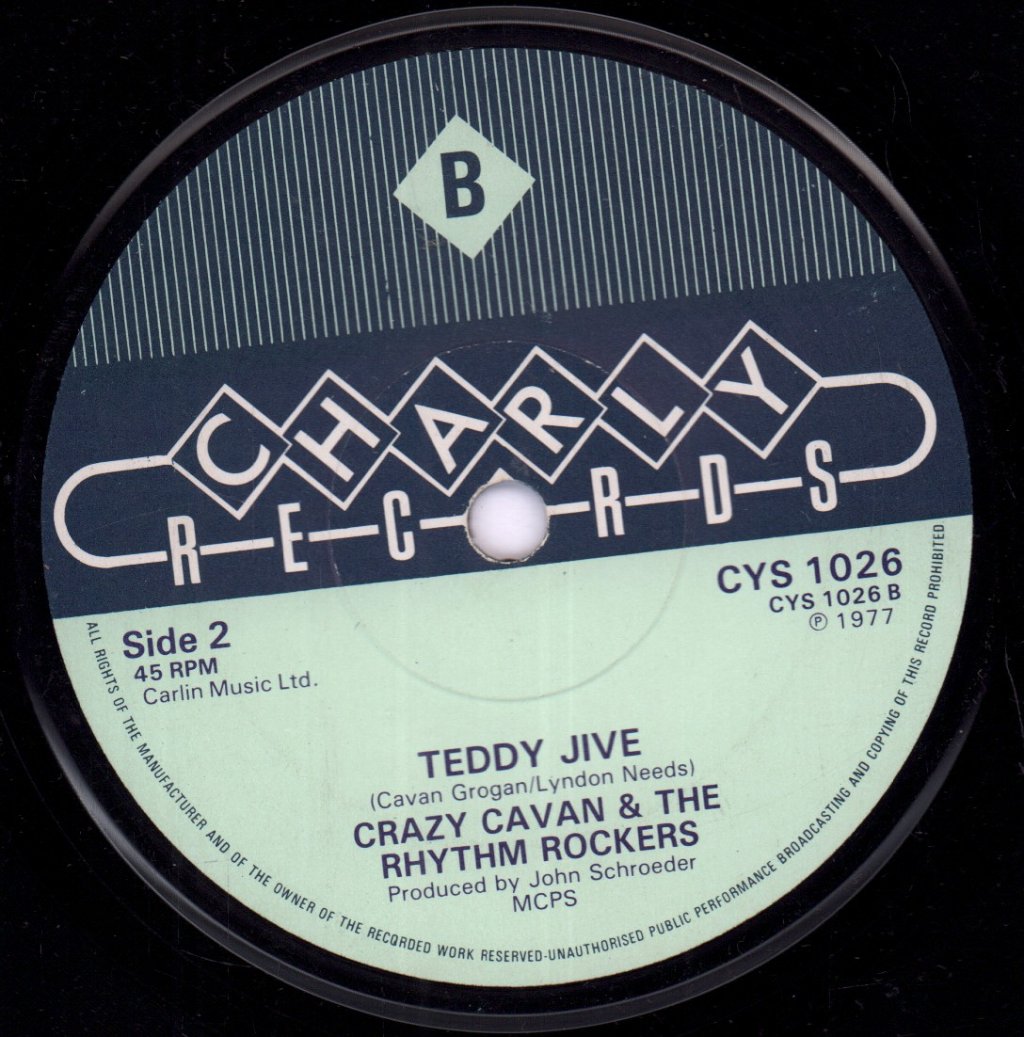 Crazy Cavan And The Rhythm Rockers - My Little Sister's Got A Motorbike - 7 Inch