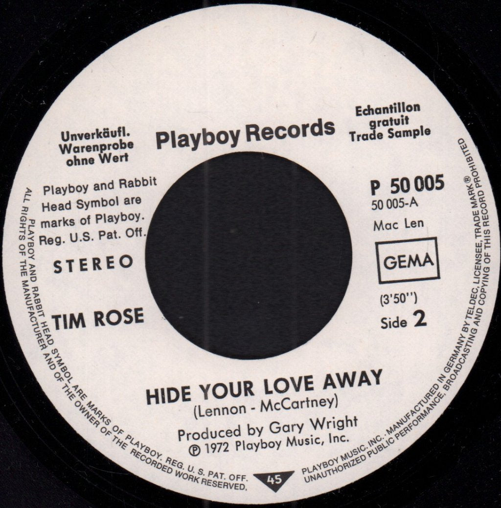 Tim Rose - It Takes A Little Longer - 7 Inch