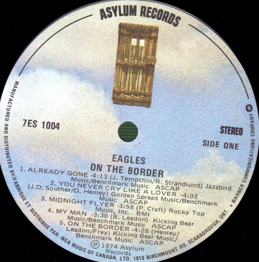 Eagles - On The Border - Lp