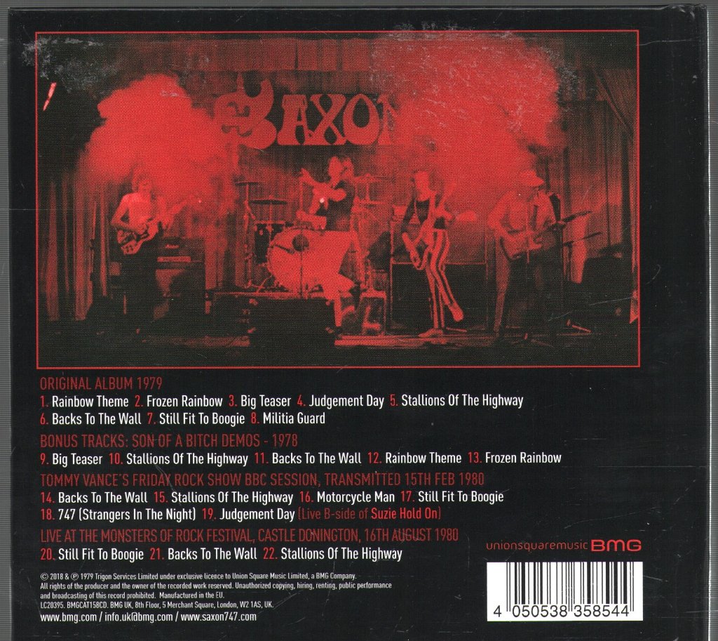 Saxon - Saxon - Cd