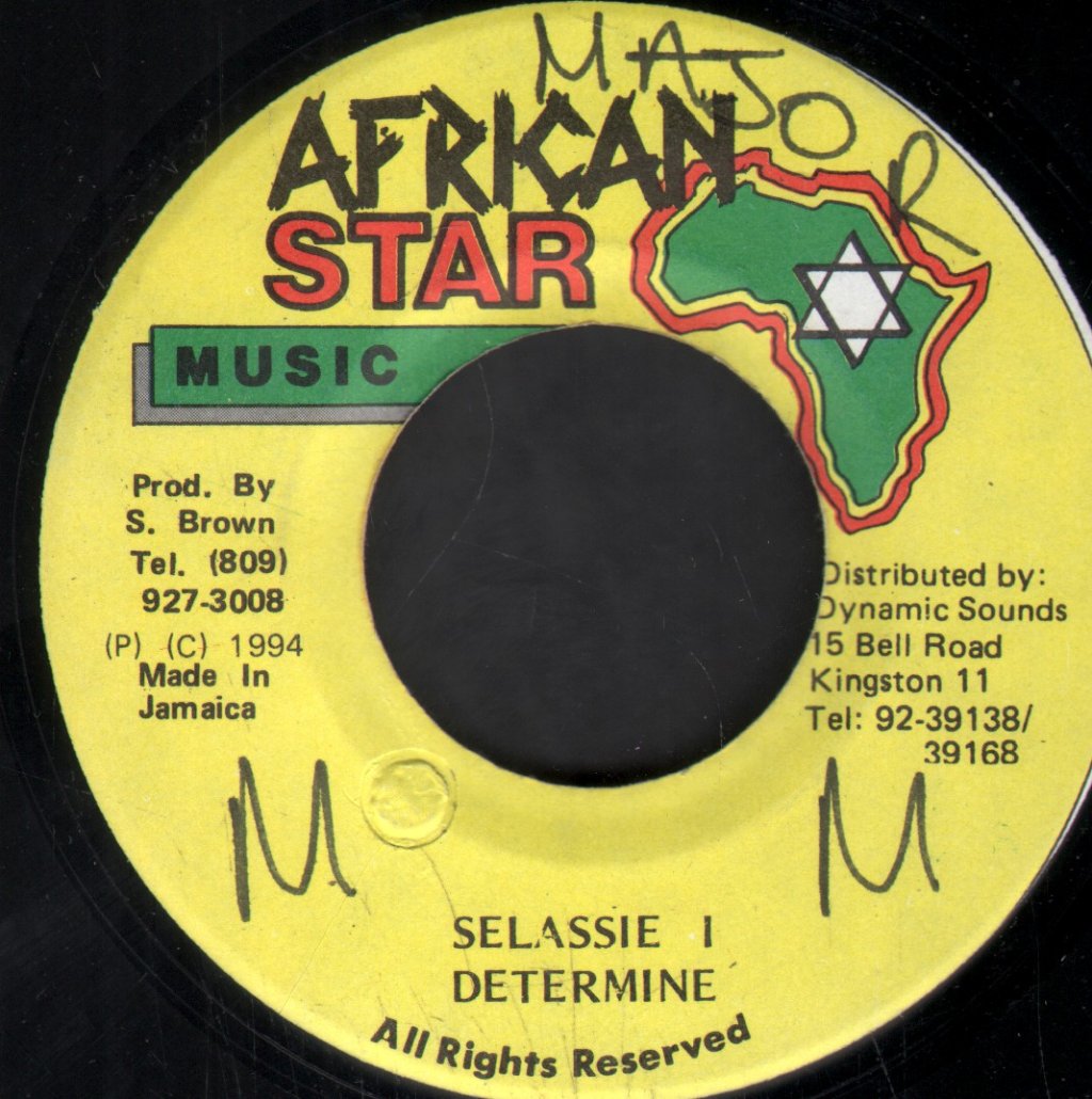 Determine - Selassie I - 7 Inch