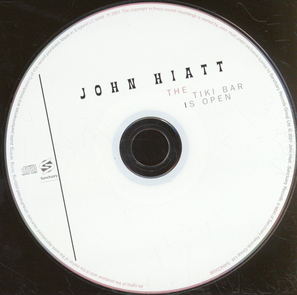 John Hiatt - Tiki Bar Is Open - Cd
