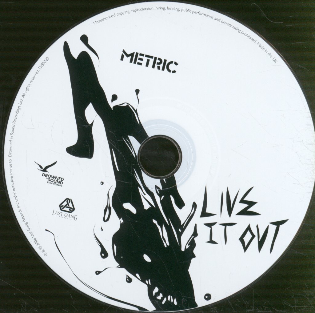 Metric - Live It Out - Cd