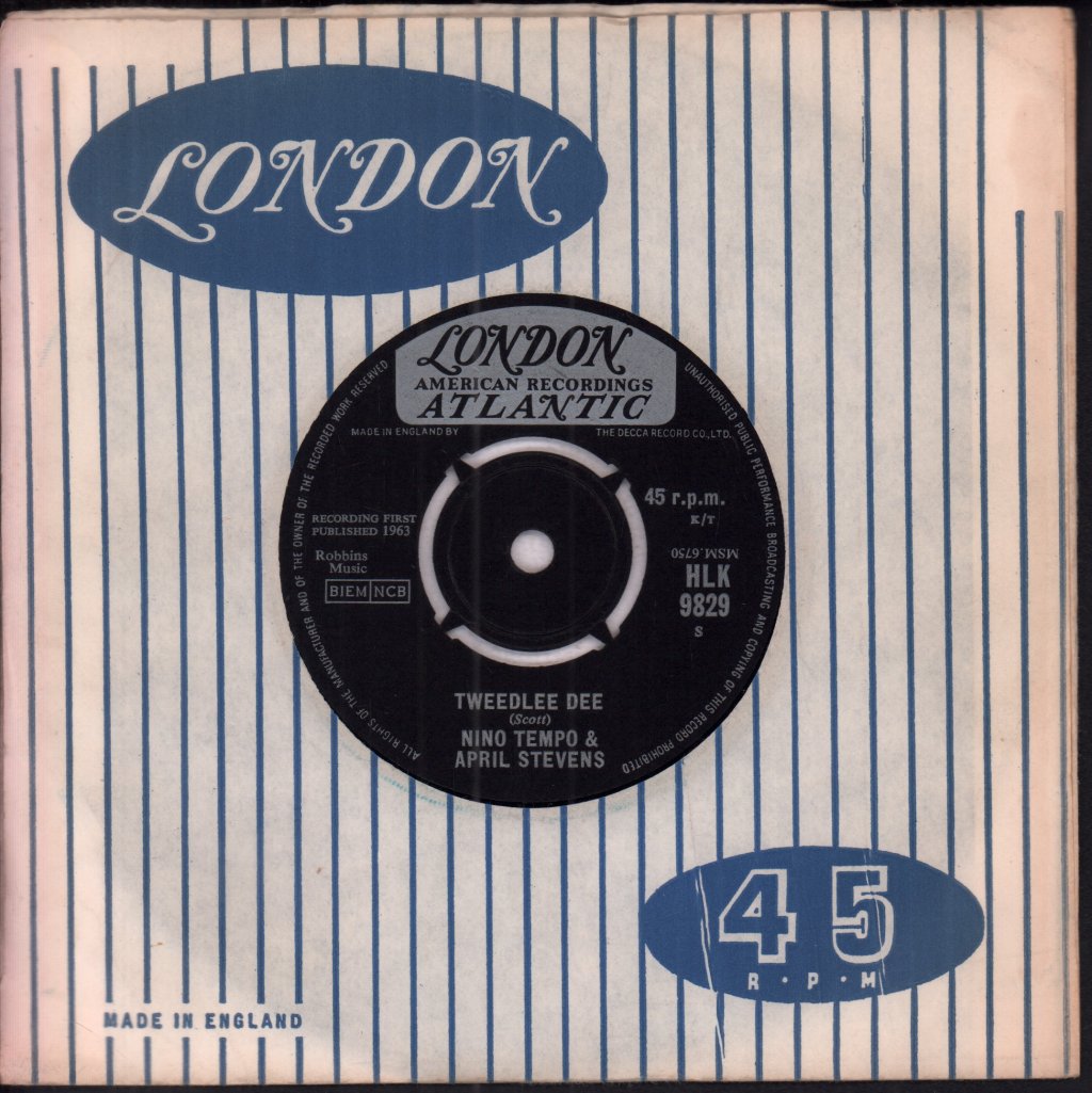 Nino Tempo And April Stevens - Whispering - 7 Inch