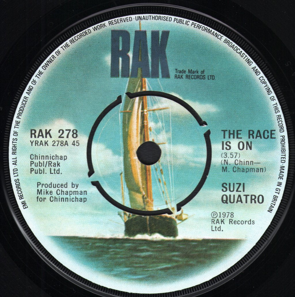 Suzi Quatro - Race Is On - 7 Inch