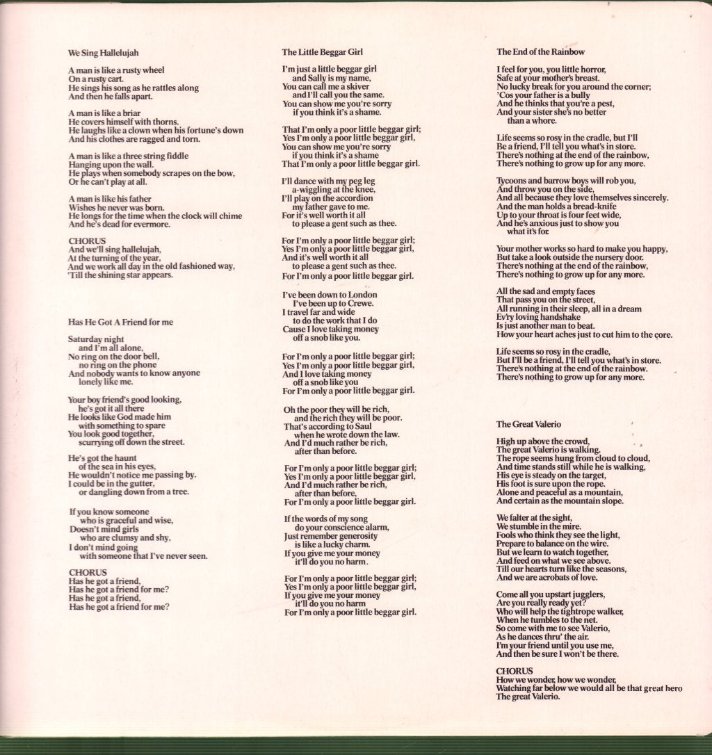 Richard And Linda Thompson - I Want To See The Bright Lights Tonight - Lp