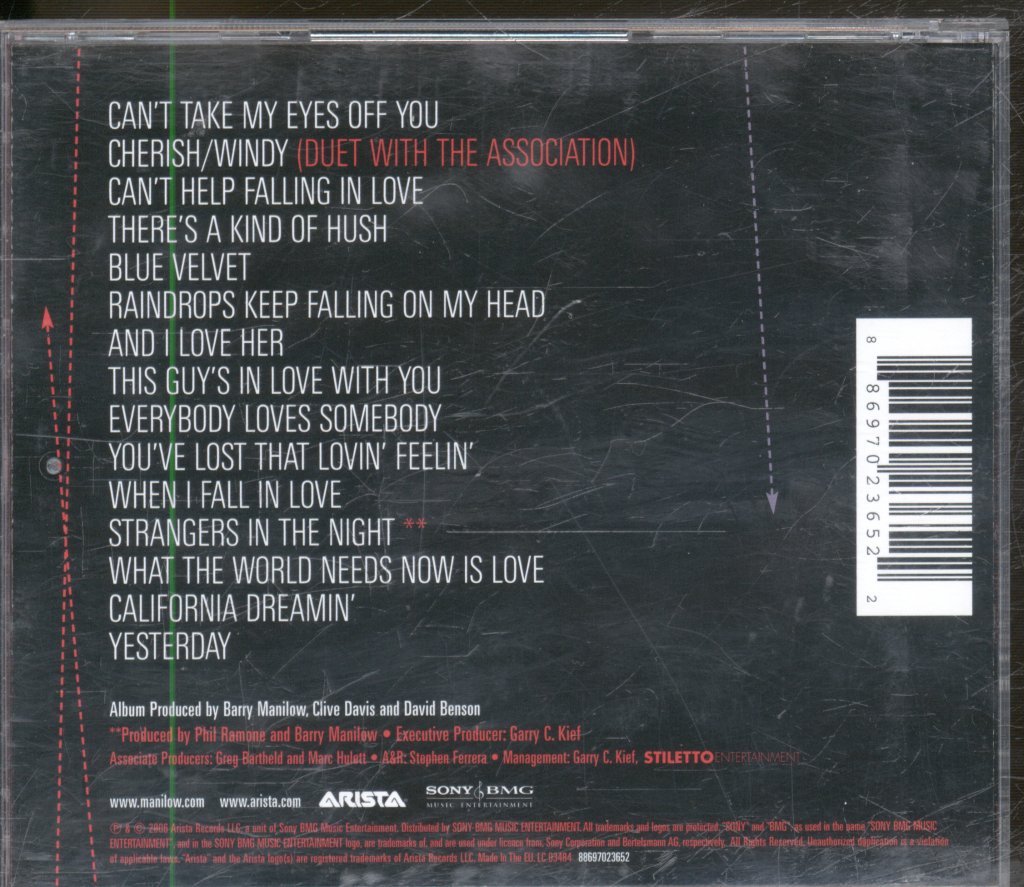 Barry Manilow - Greatest Songs Of The Sixties - Cd