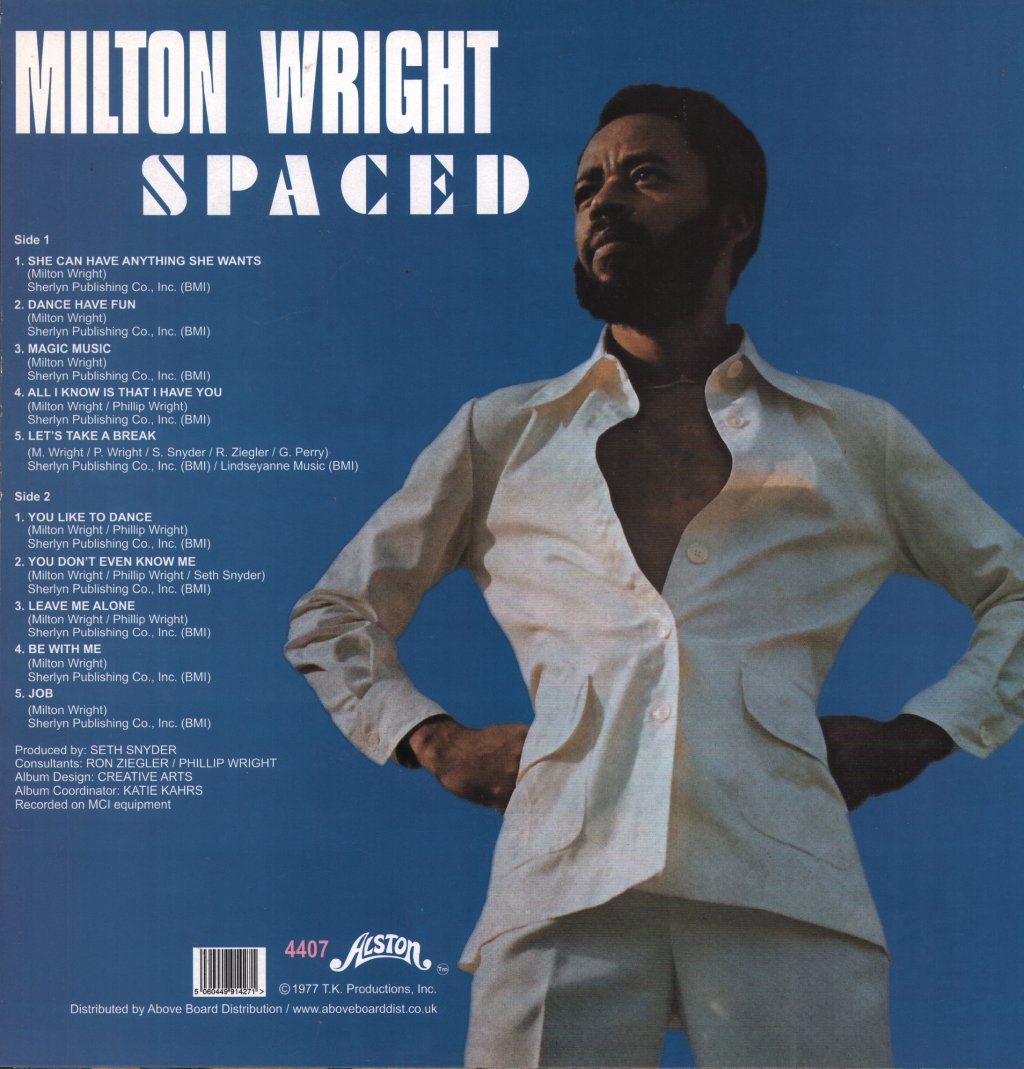 Milton Wright - Spaced - Lp