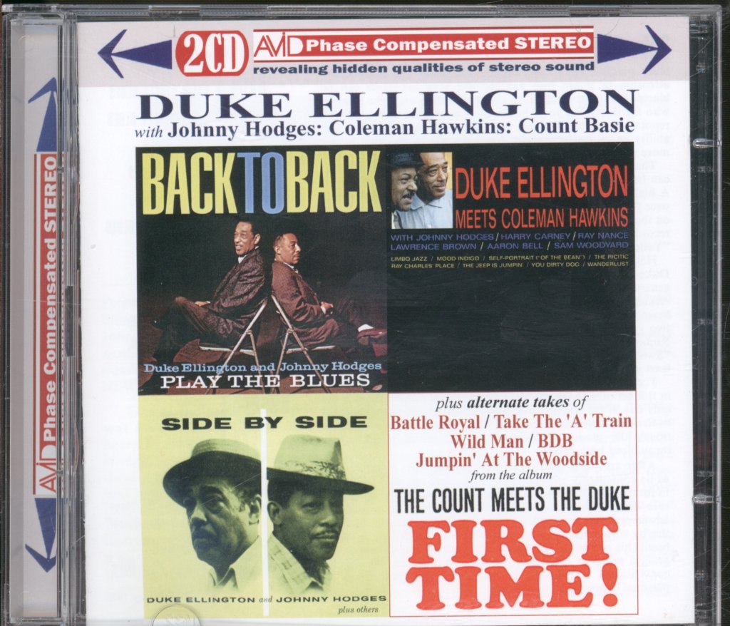 Duke Ellington - With Johnny Hodges, Coleman Hawkins, Count Basie - Double Cd