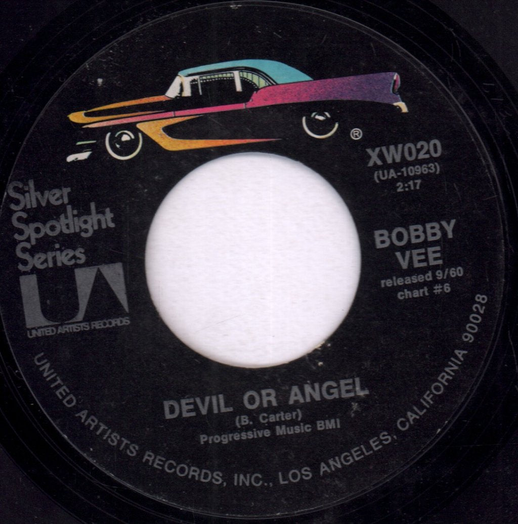 Bobby Vee - Devil Or Angel / Stayin' In - 7 Inch