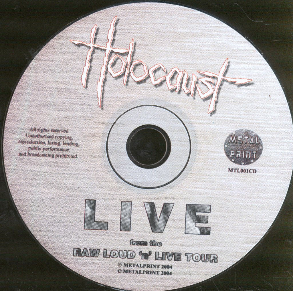 Holocaust - Live From The Raw Loud N' Live Tour - Cd
