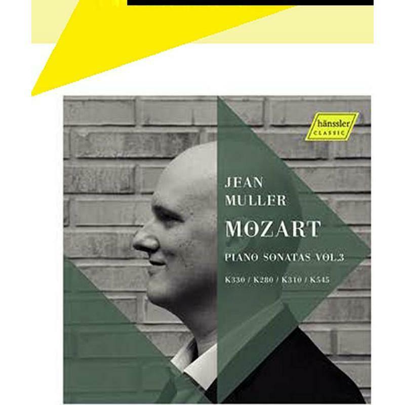 Jean Muller - Wolfgang Amadeus Mozart: Piano Sonatas, Vol. 3 - Cd
