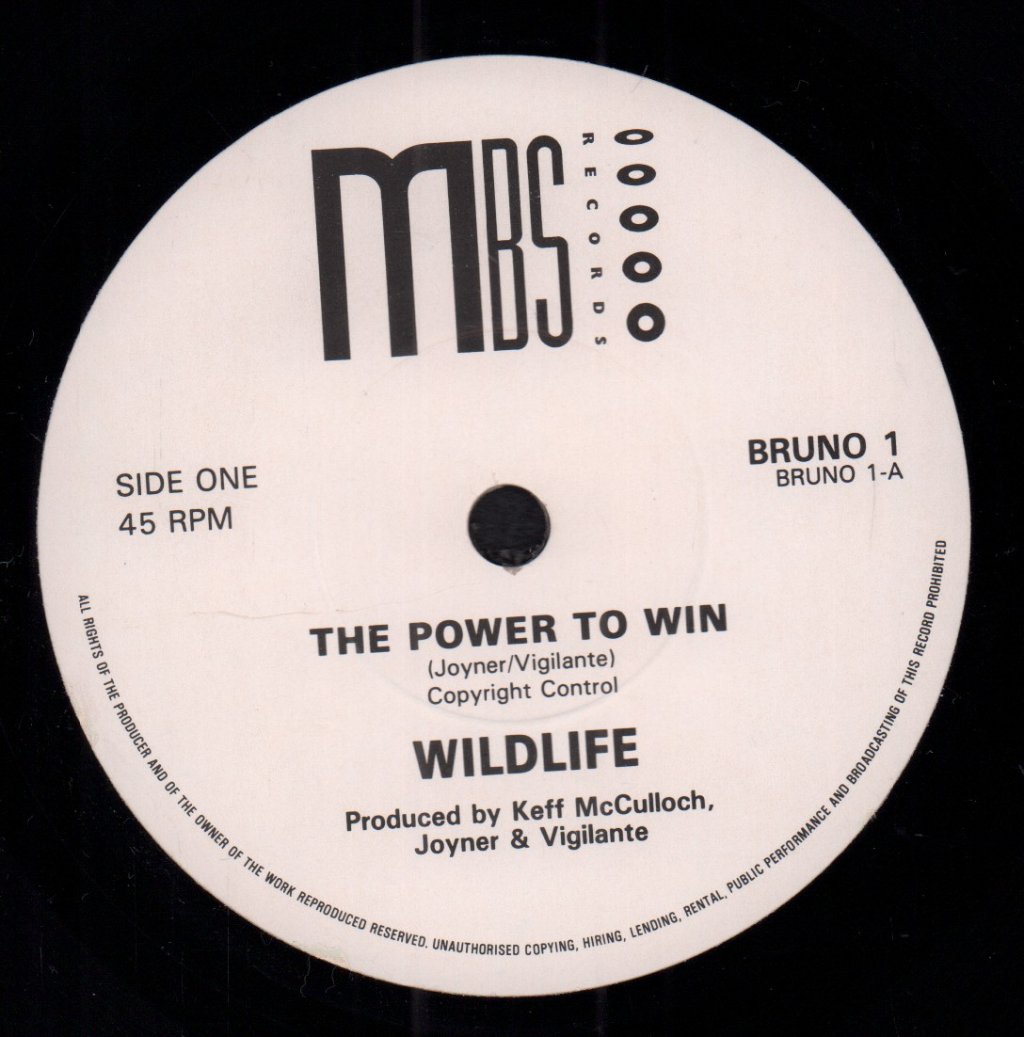 Wildlife (Pop) - Power To Win - 7 Inch