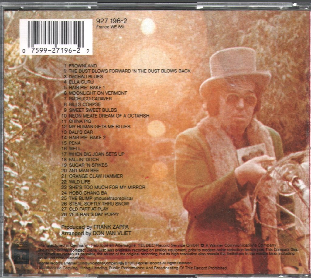 Captain Beefheart - Trout Mask Replica - Cd