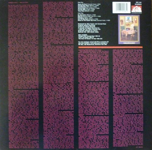 Canned Heat - Hallelujah - Lp