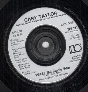 Gary Taylor - Tease Me - 7 Inch
