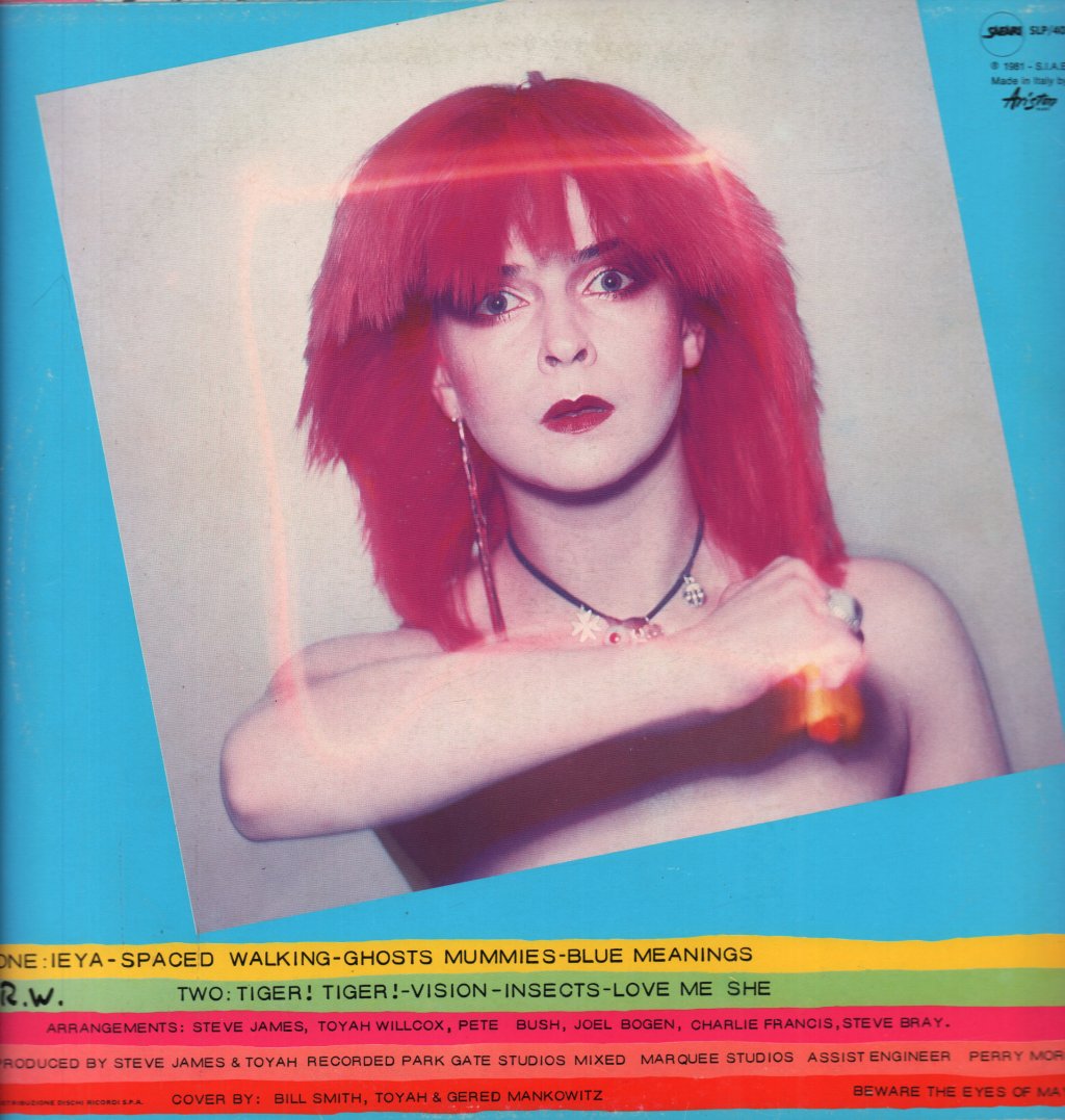Toyah - Blue Meaning - Lp