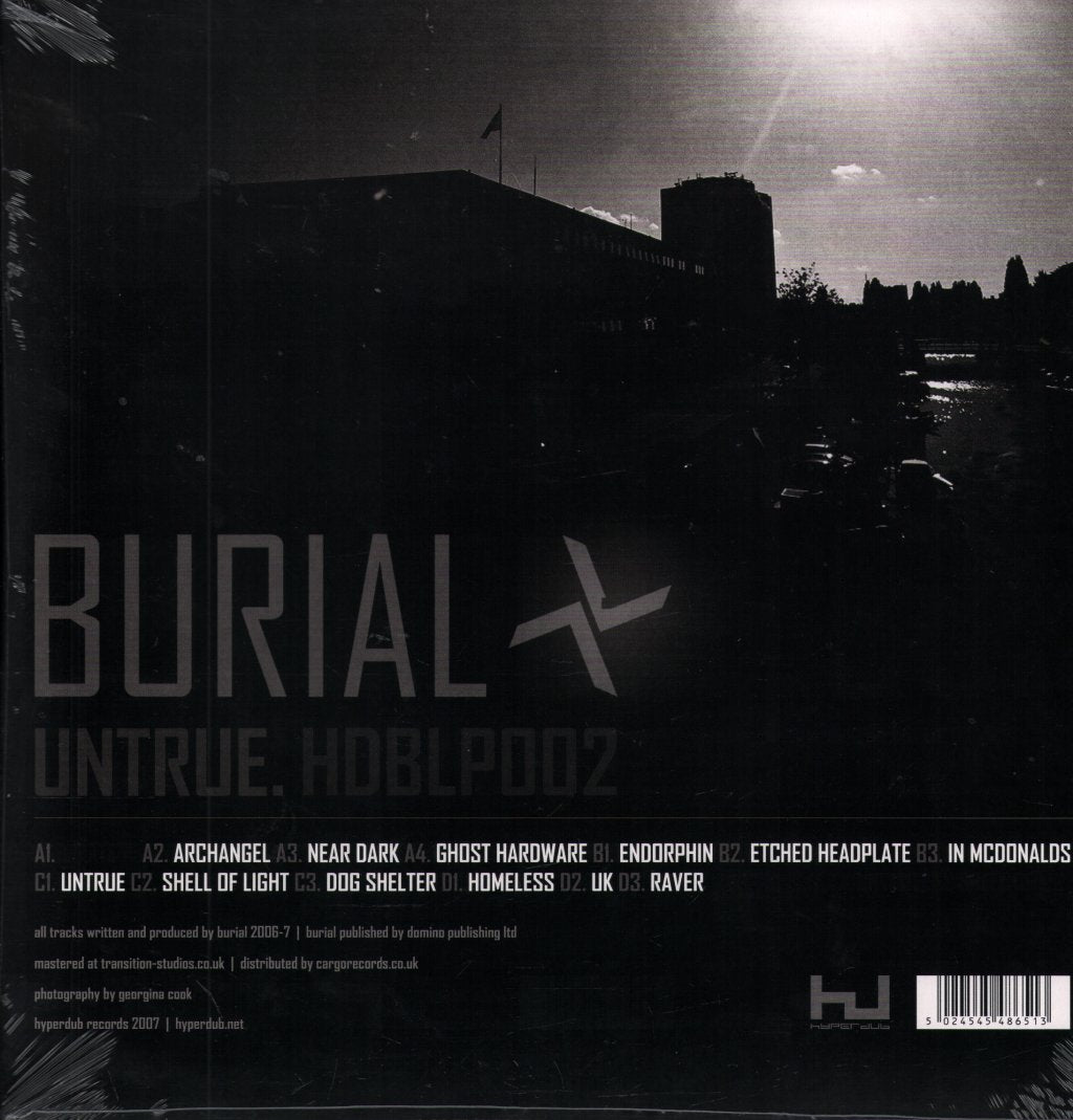 Burial - Untrue - Double Lp