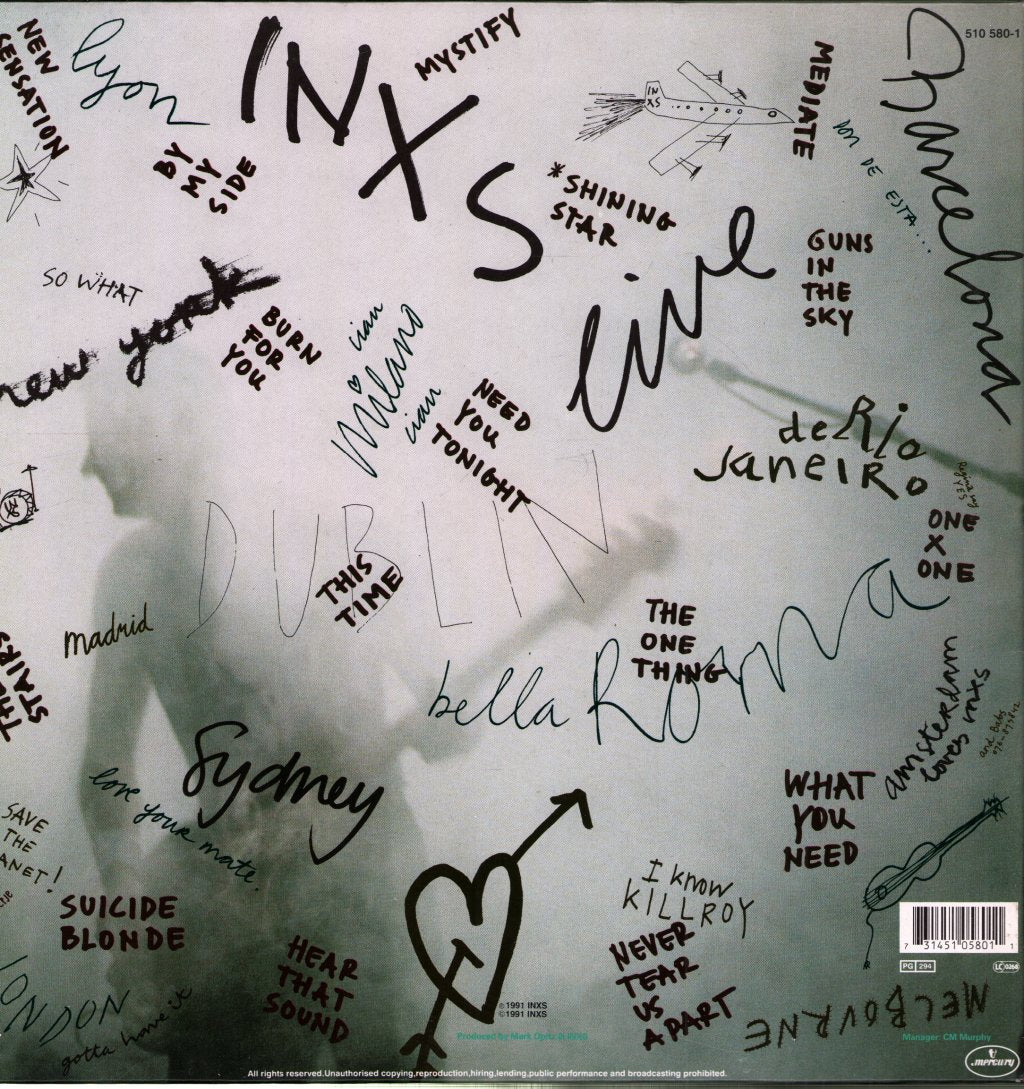 INXS - Live Baby Live - Lp