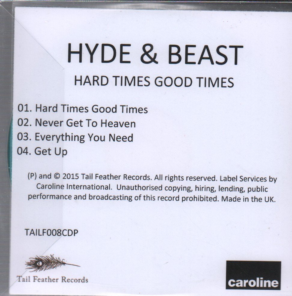Hyde And Beast - Hard Times Good Times - Cdr