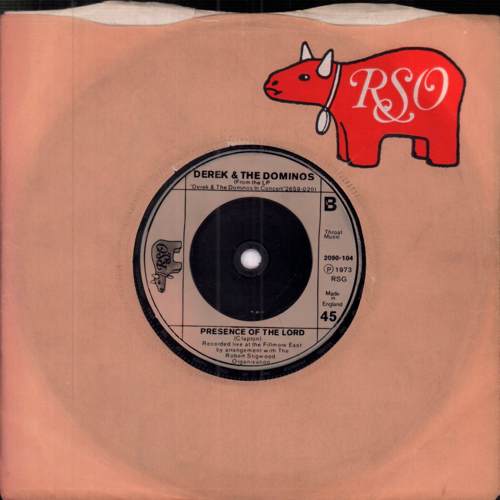 Derek And The Dominos - Why Does Love Got To Be So Sad - 7 Inch
