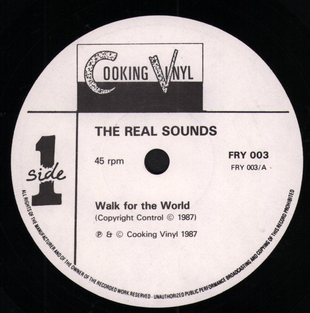 Real Sounds - Walk For The World - 7 Inch