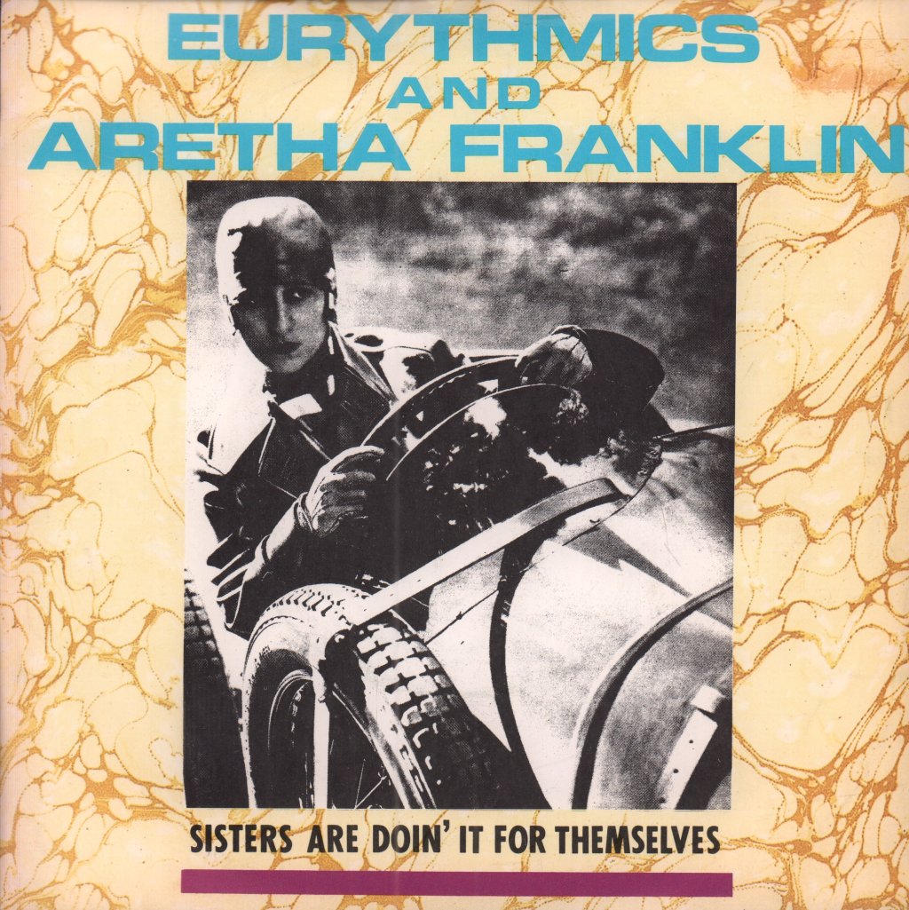 Eurythmics And Aretha Franklin - Sisters Are Doin It For Themselves - 7 Inch