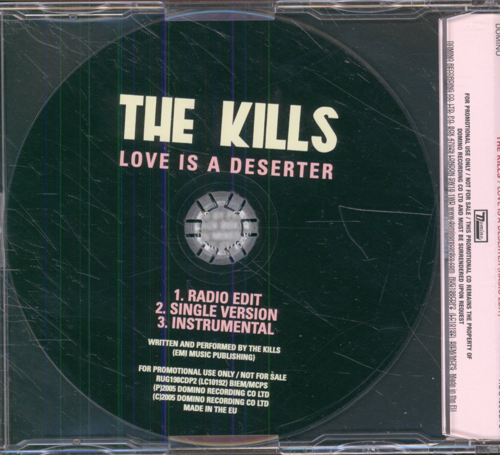Kills - Love Is A Deserter - Cd