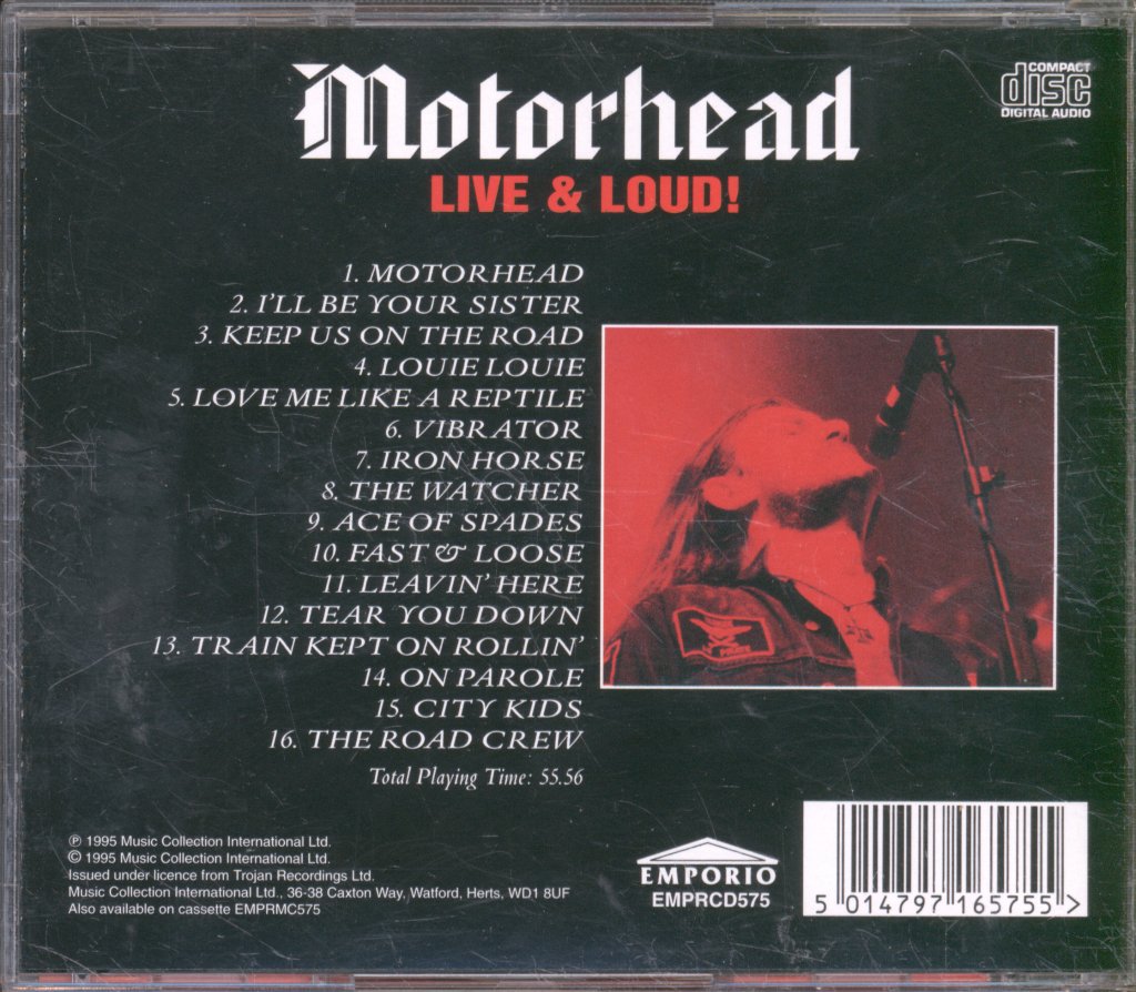 Motorhead - Live & Loud! - Cd