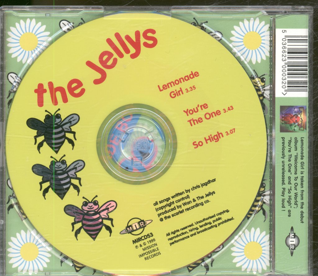 Jellys - Lemonade Girl - Cd