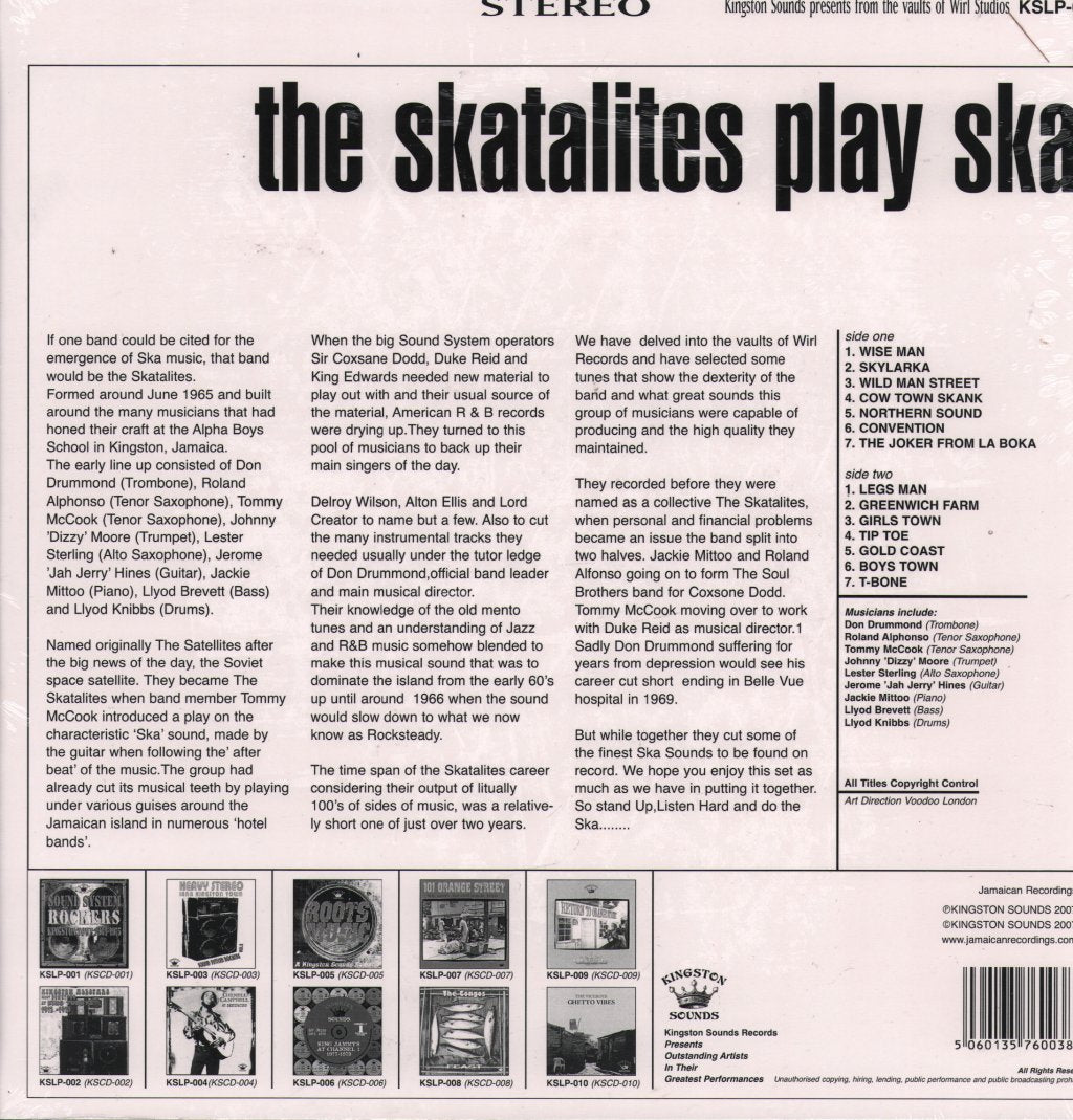 Skatalites - Skatalites Play Ska - Lp