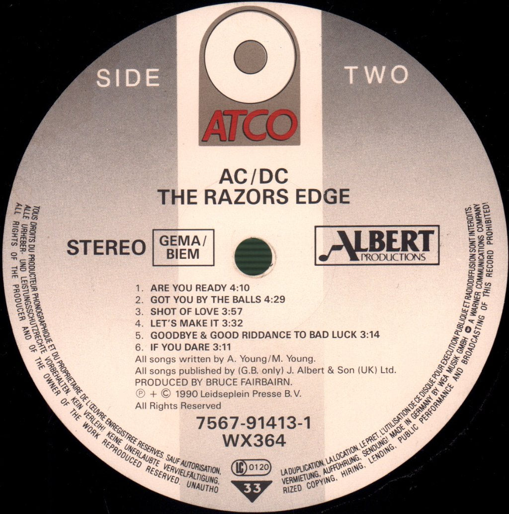 AC/DC - Razors Edge - Lp