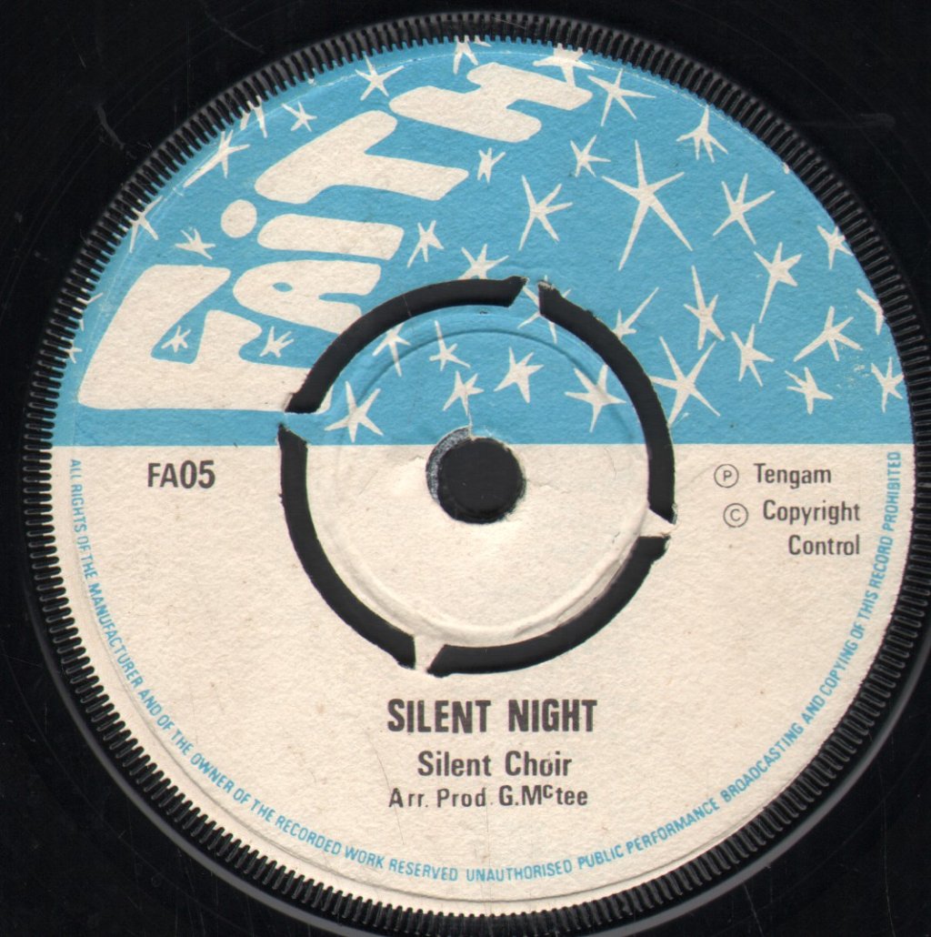 Silent Choir - Ho Come All Ye Faithful / Silent Night - 7 Inch