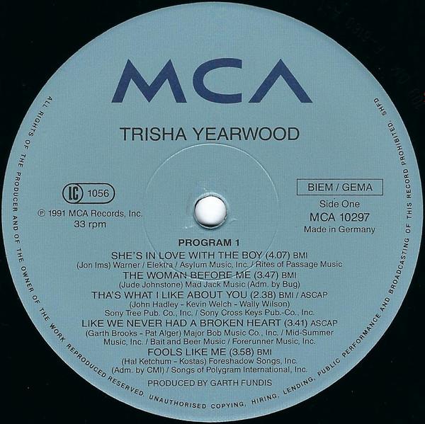 Trisha Yearwood - Trisha Yearwood - Lp