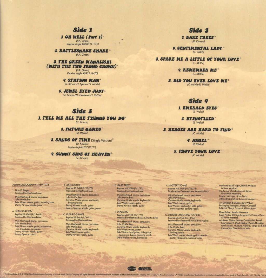 Fleetwood Mac - Best of Fleetwood Mac (1969-1974) - Double Lp