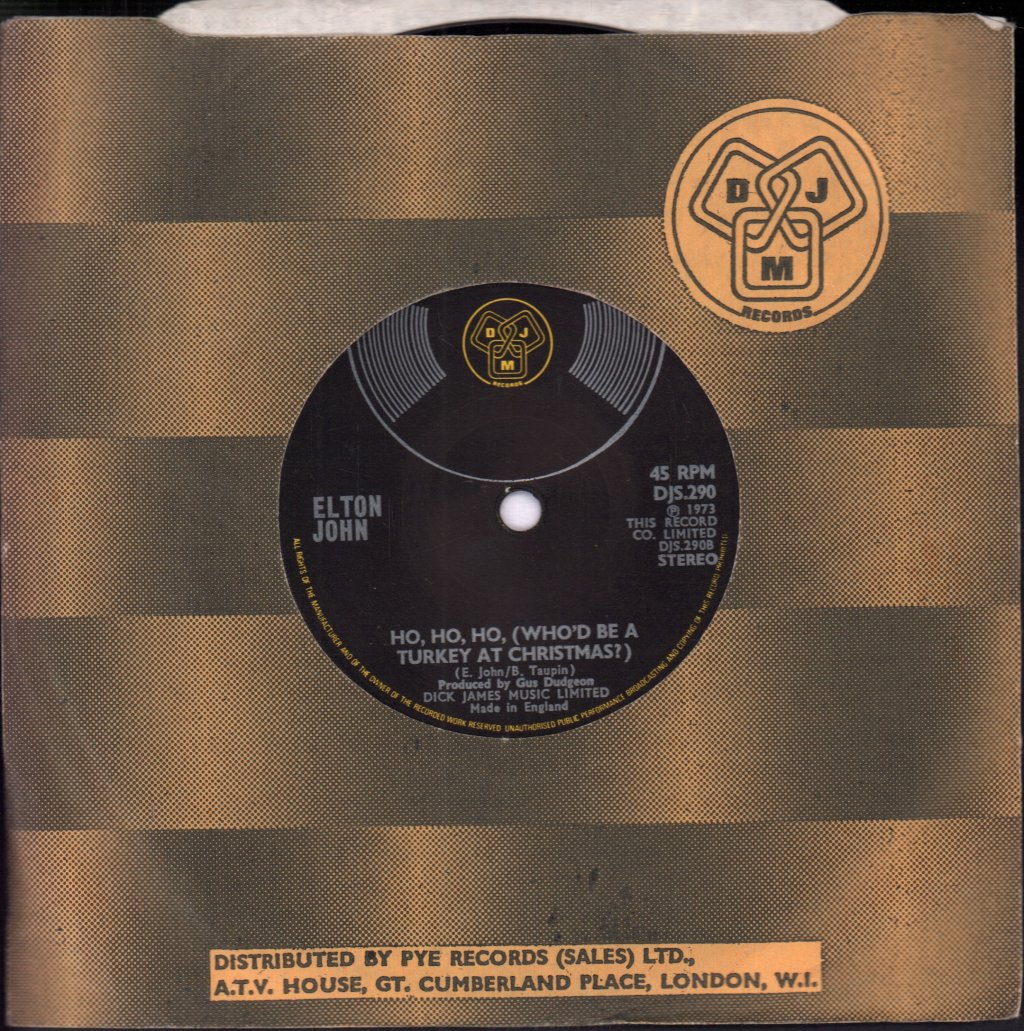 Elton John - Step Into Christmas - 7 Inch