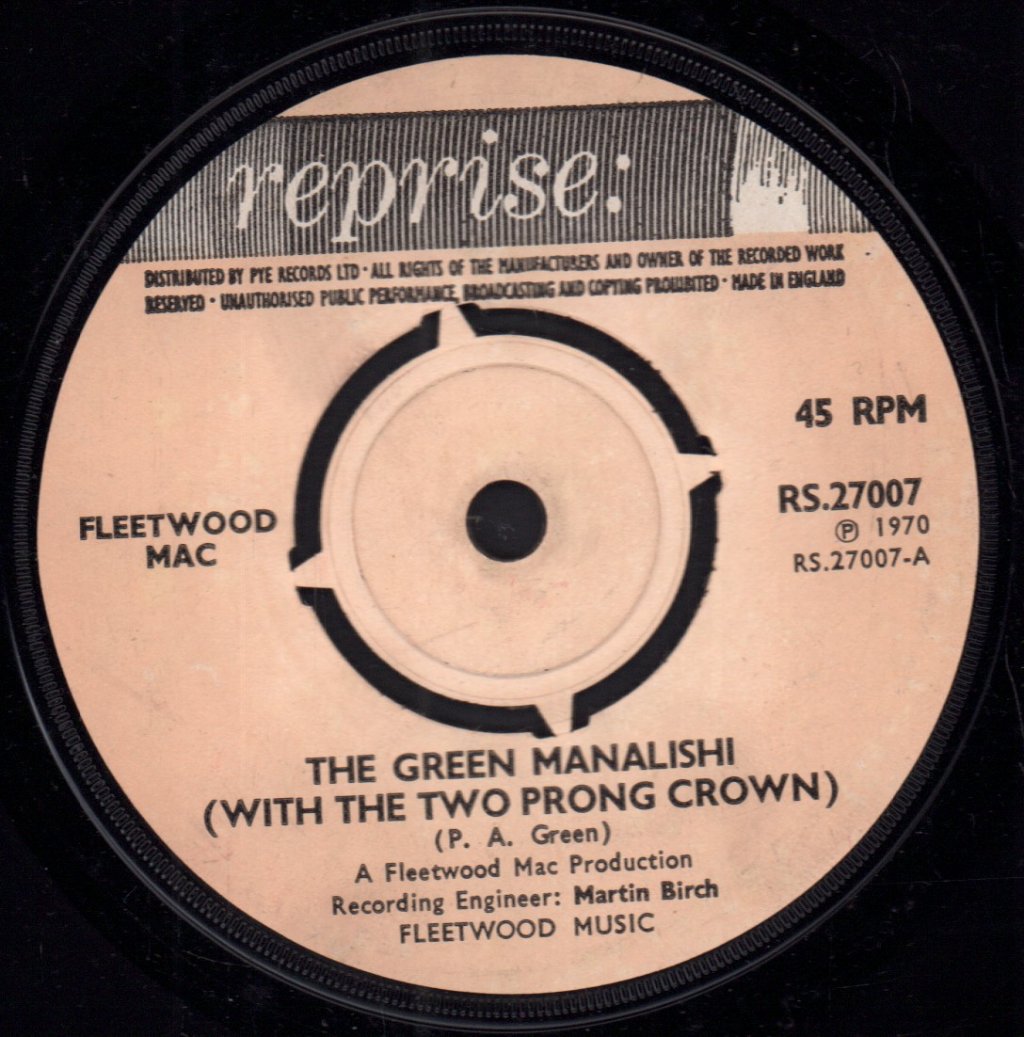 Fleetwood Mac - Green Manalishi - 7 Inch