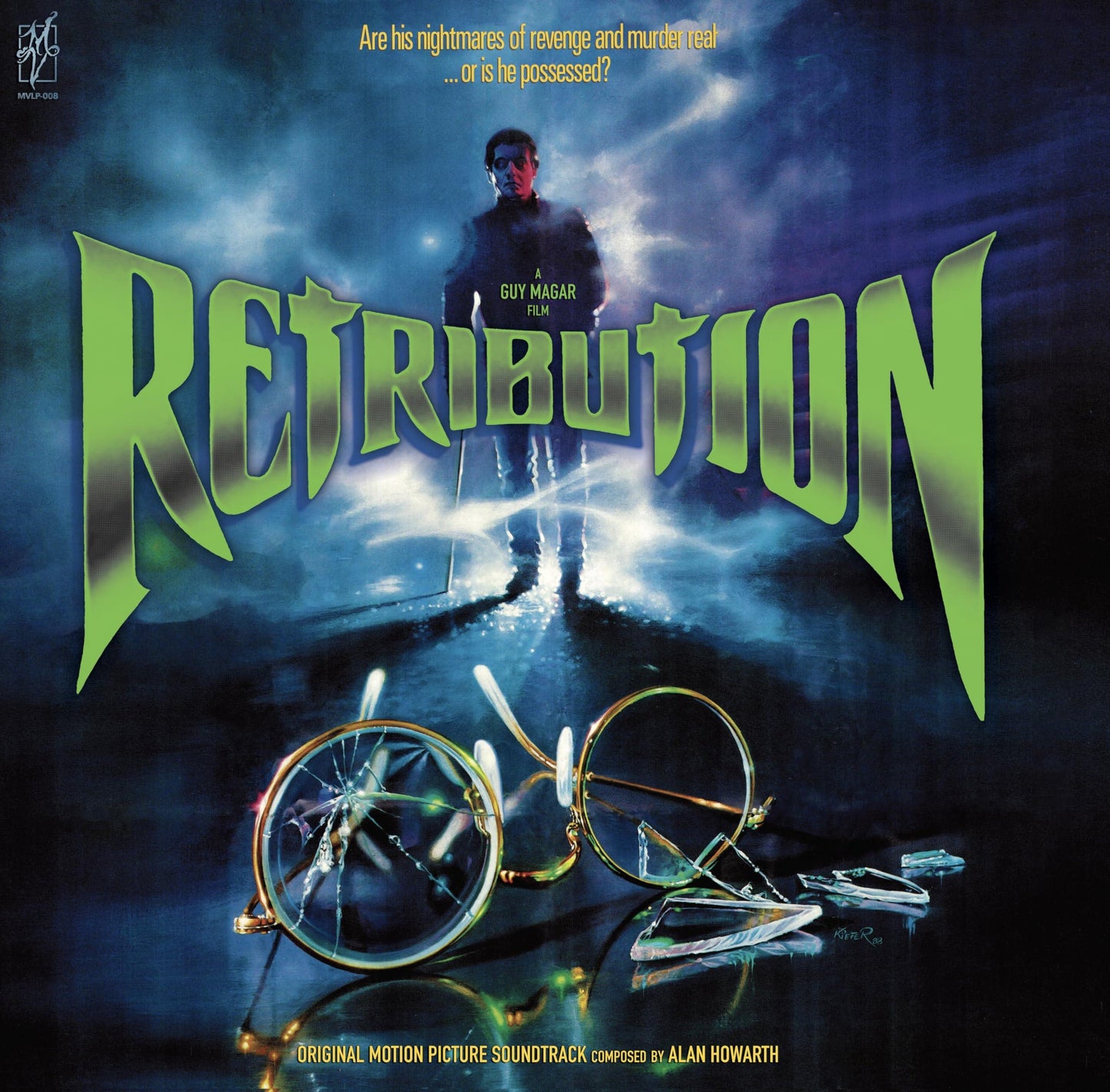 Alan Howarth - Retribution (1987) Original Motion Picture Soundtrack - Lp