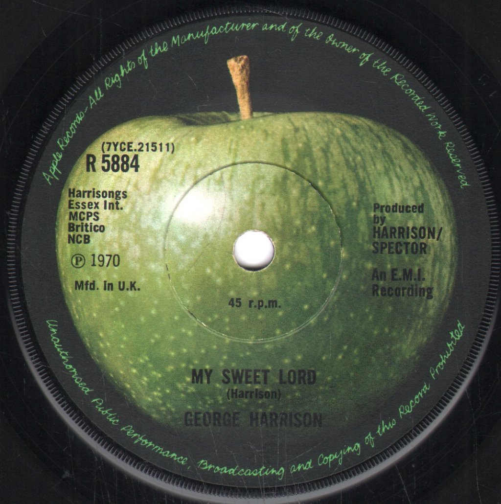 George Harrison - My Sweet Lord - 7 Inch