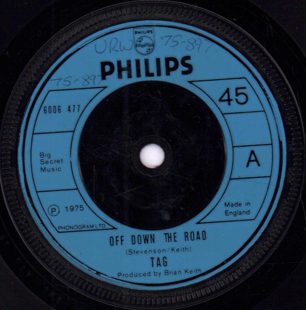 Tag - Off Down The Road - 7 Inch