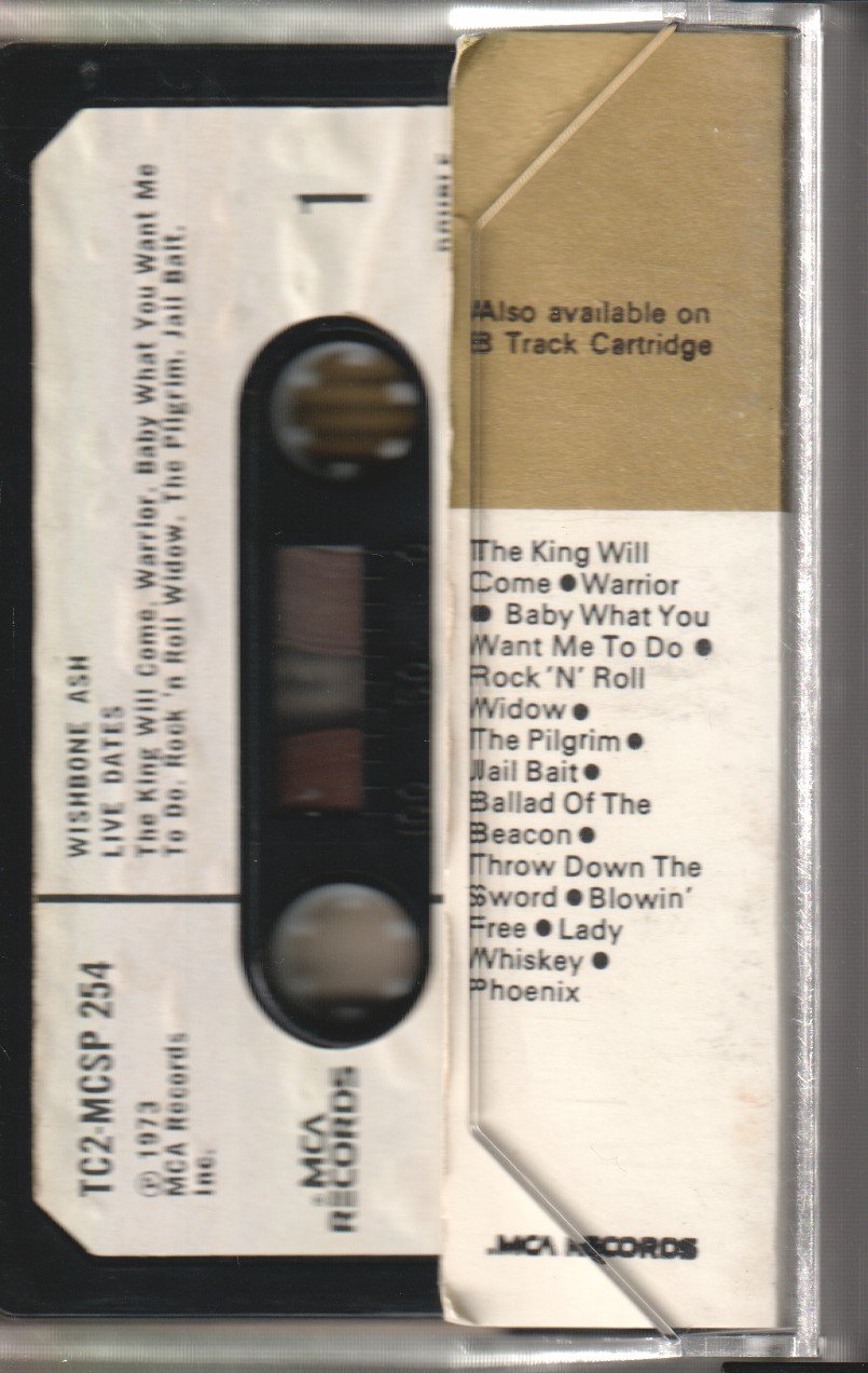 Wishbone Ash - Live Dates - Cassette