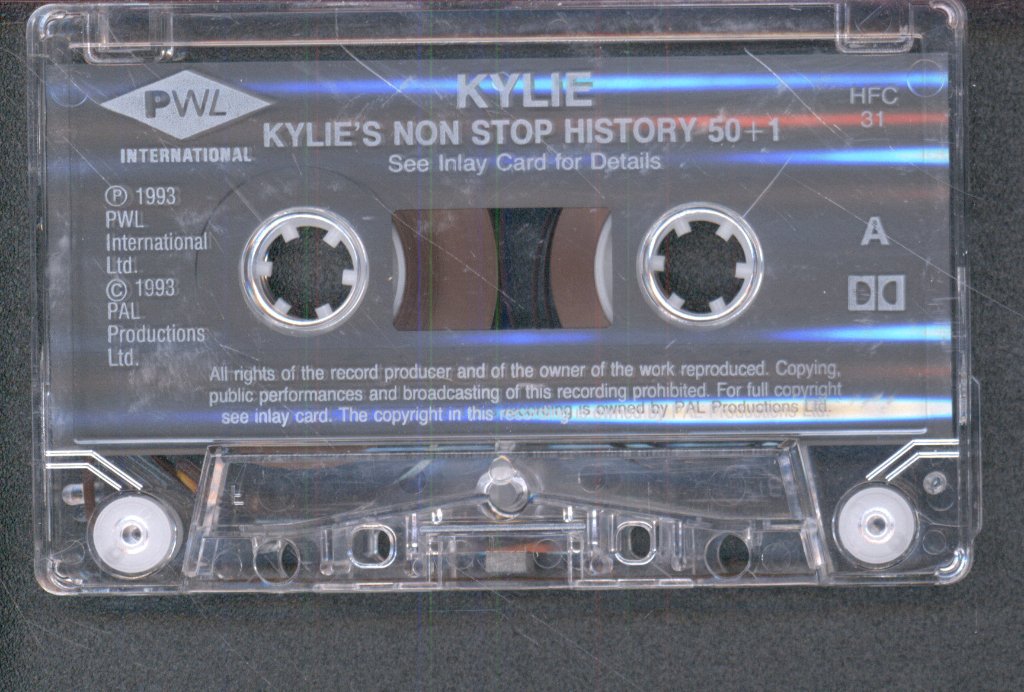 Kylie Minogue - Kylie's Non-Stop History 50+1 - Cassette